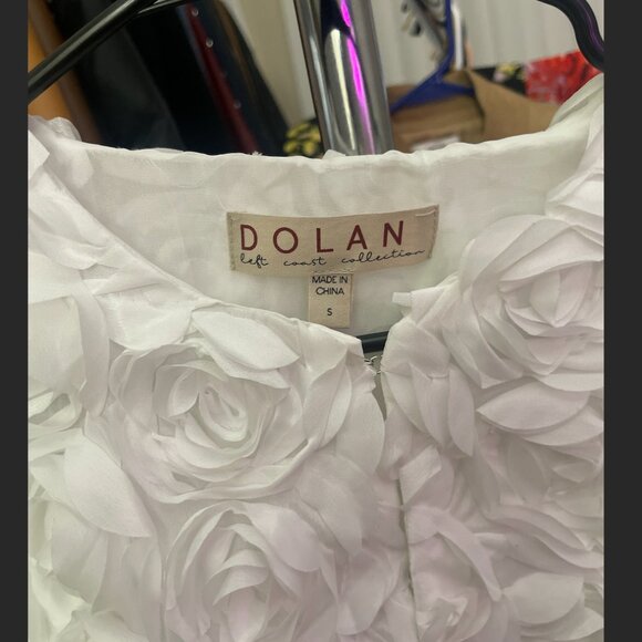 Dolan Left Coast- Floral Appliqué Cropped Jacket - Picture 2 of 4